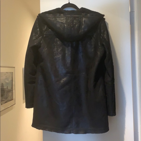 ❤️ BlankNYC Black Coat Faux Fur - Picture 2 of 2